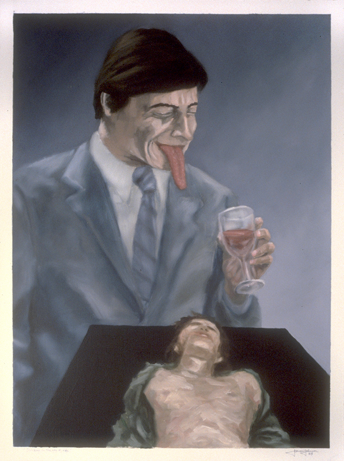 Drinking in the joy of life